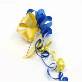 Rosetter i svenska färgerna svenska färgerna rosett