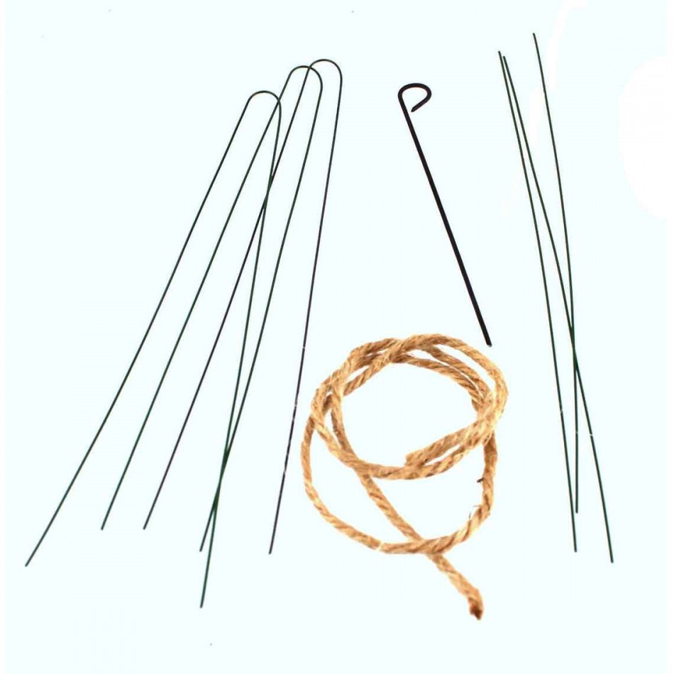 Upphängning- & fästningssats till kransar