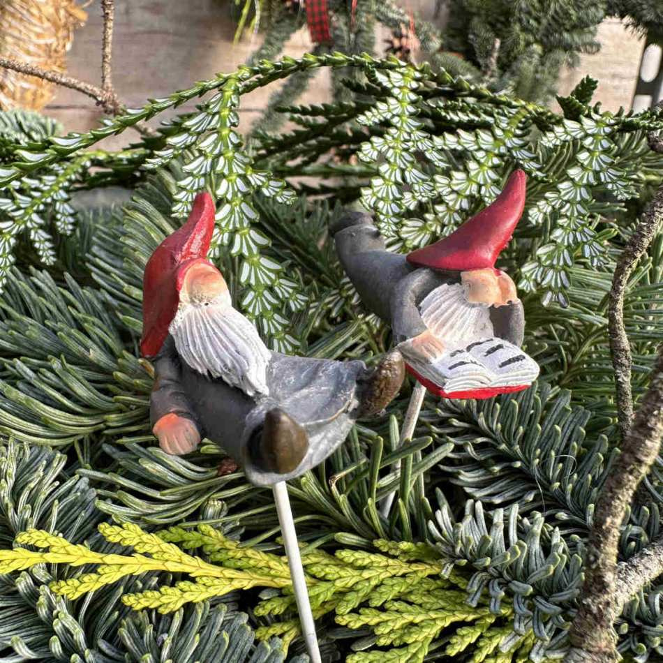 Lilltomte, 2 olika. 3,5-4 cm