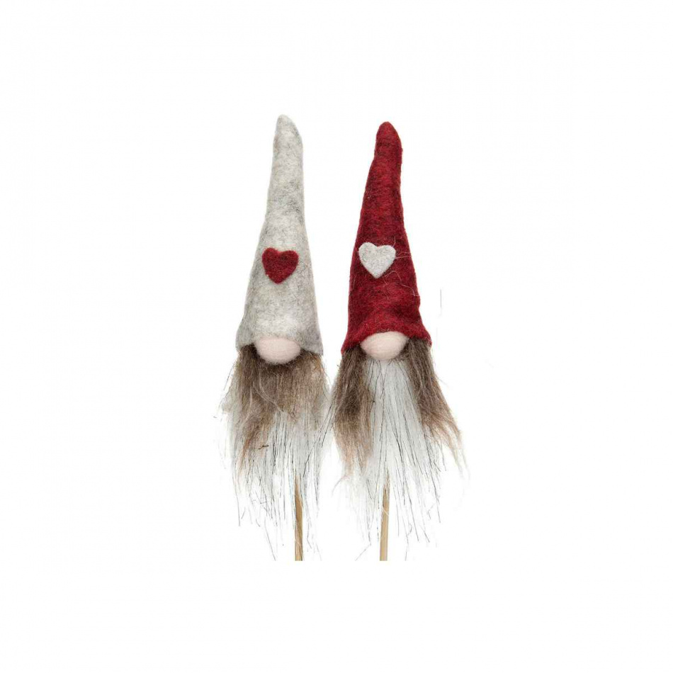 Tomtar, 2 olika. 12 cm