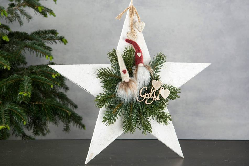 Tomtar, 2 olika. 12 cm