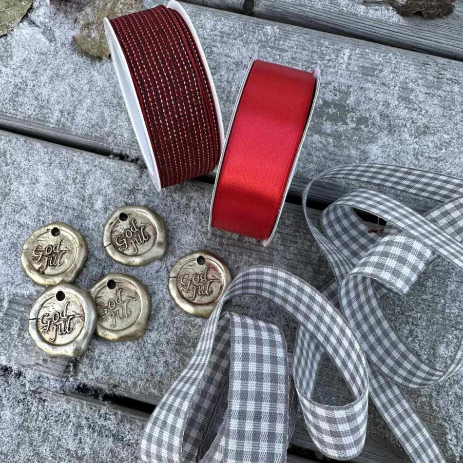 Sigill guldfärgade - God jul. 5 st