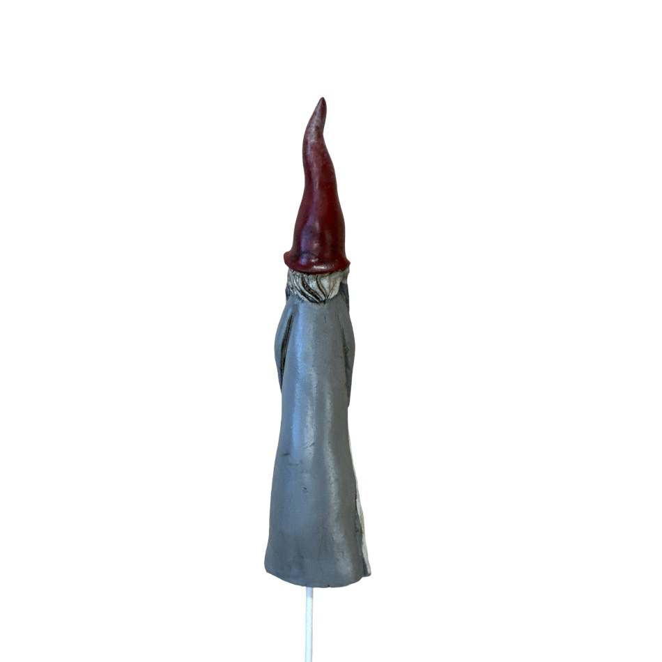 Tomte, Grå, 11 cm