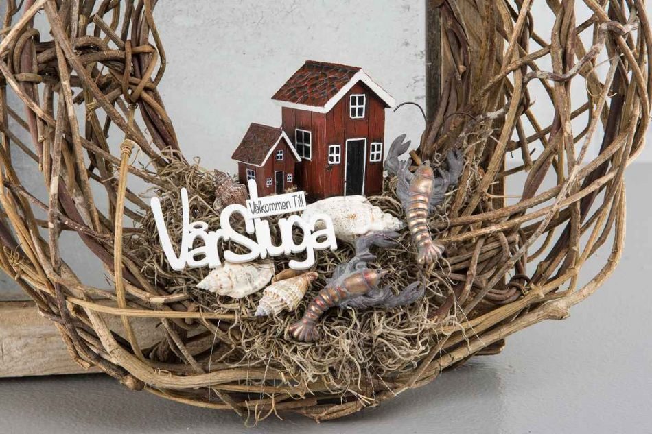 Hus, rött ca 7,5 x 5cm