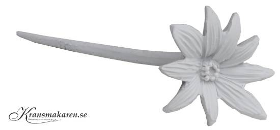 vit blomma 12 cm