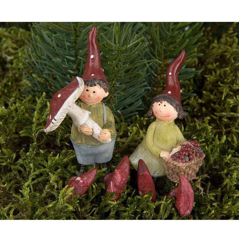 Tomtepar / tomtenissar. 7,5 cm