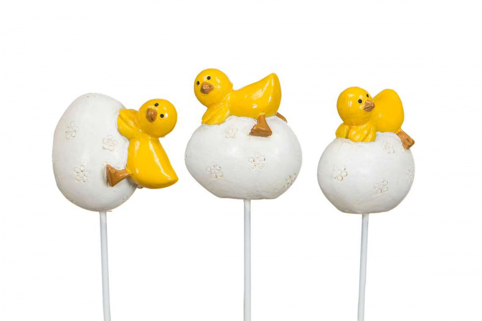 Kycklingar med ägg, 3 st.olika