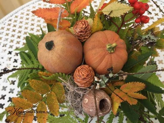 Pumpa, 5cm. 2 stycken olika