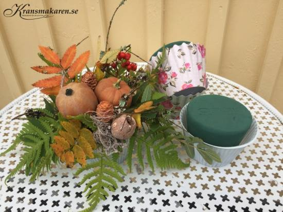 Pumpa, 5cm. 2 stycken olika