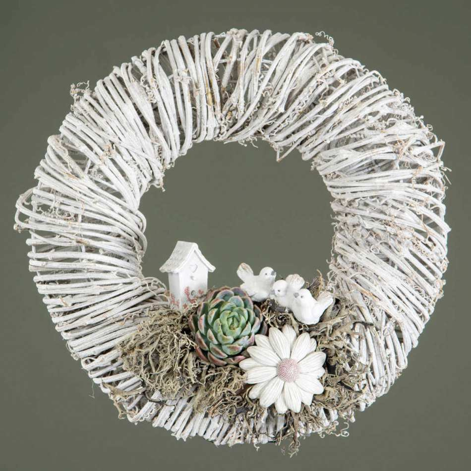 Vackra prästkragar att dekorera i kransar