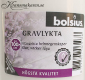 Gravljus med guldlock, ca 110 timmar Gravljus med guldlock, ca 110 timmar