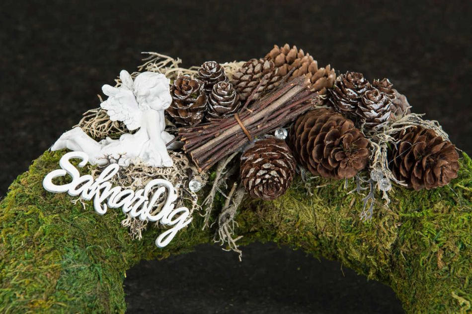 Änglar, liggandes. ca 8 cm, 2 st