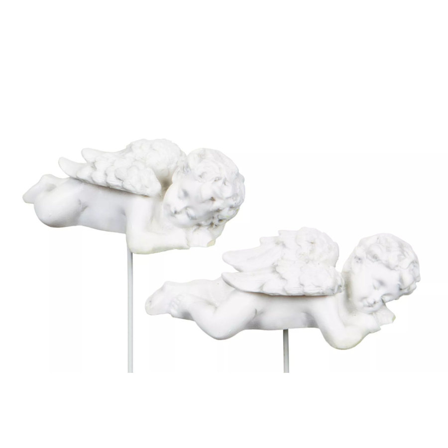 Ängel liggande, 2 st. ca 7.5 x 2.5 cm