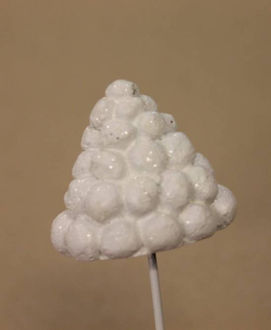 snölykta med pinne under