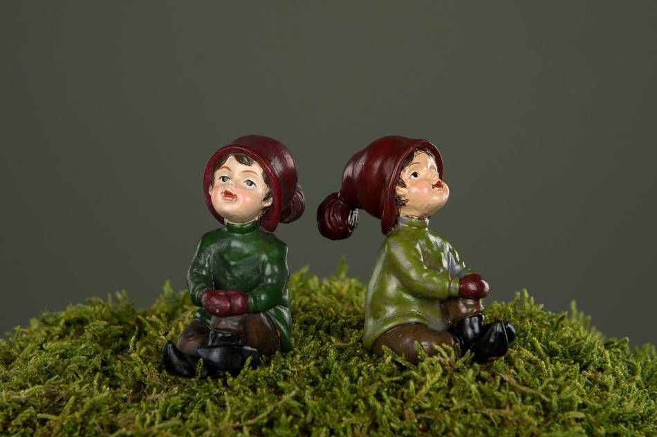 Pyssling, 2 st olika. ca 5 cm