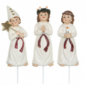 Luciatåg med 3 deltagare Luciatåg med 3 deltagare