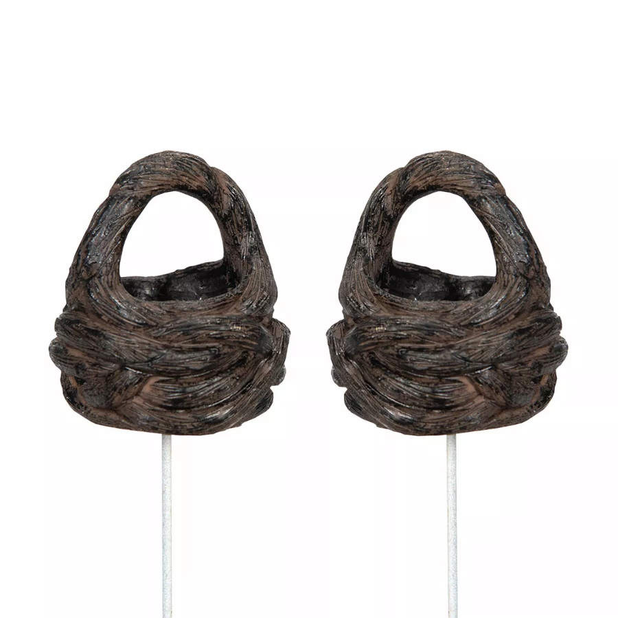 Korgar 2 st ca 4 x 3.5 cm