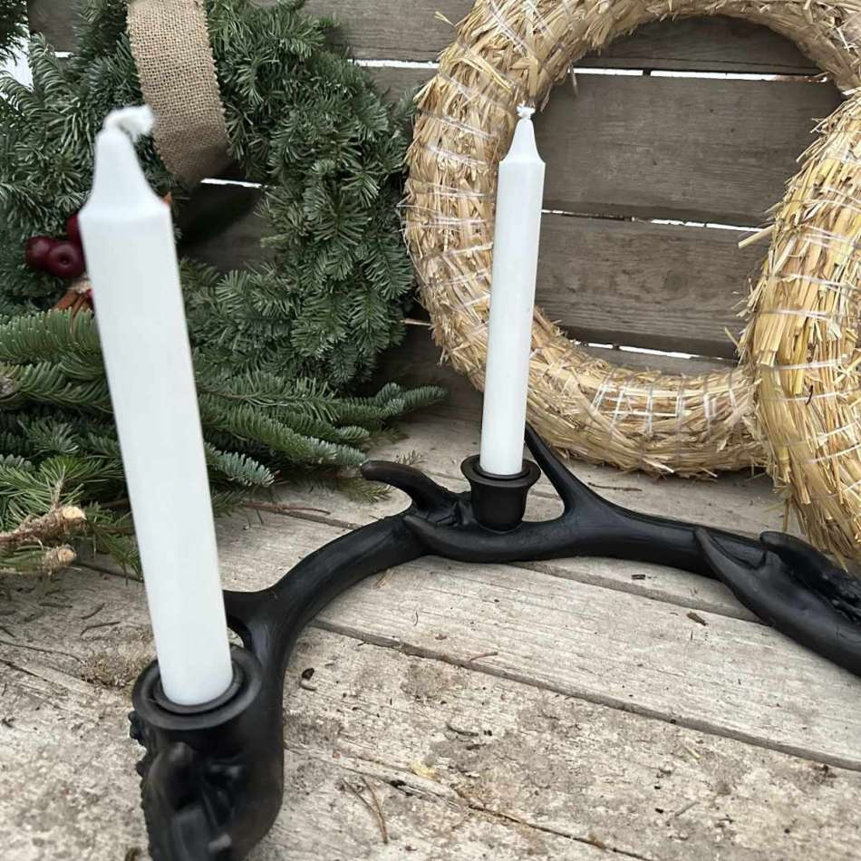 Ljusstake Renhorn Krans (35cm)