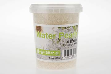 Vattenpärlor, 1-1,5 cm. 500g ( ca 50 Liter)