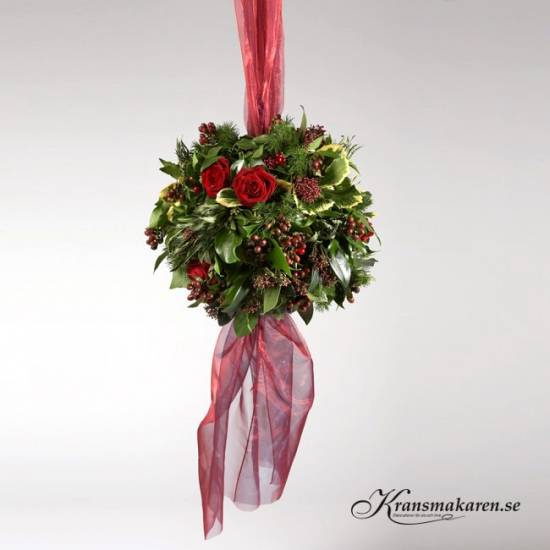 hängande dekoration med oasis