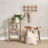 Snörhållare med sax Dekoration, beige snöre Snörhållare med sax Dekoration, beige snöre