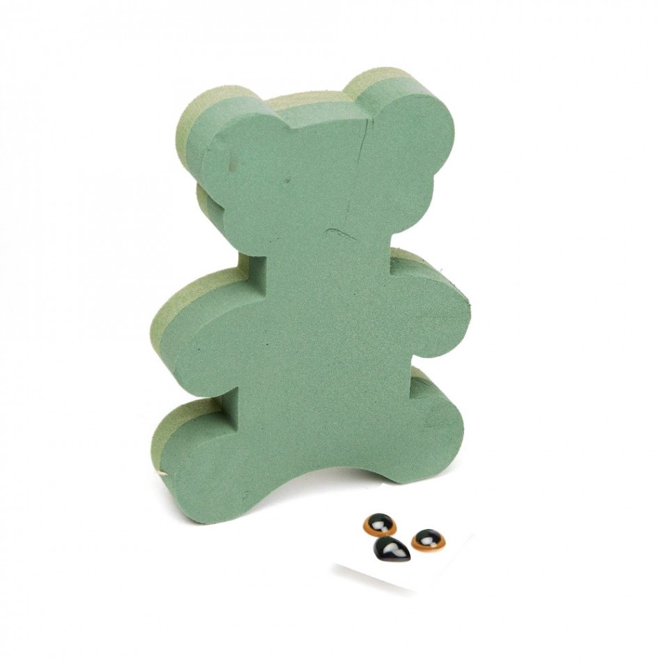 Oasis form / Nalle. ca 22x30 cm