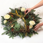 Oasis Ring Bio. ø 25 cm. Oasis Ring Bio. ø 25 cm.