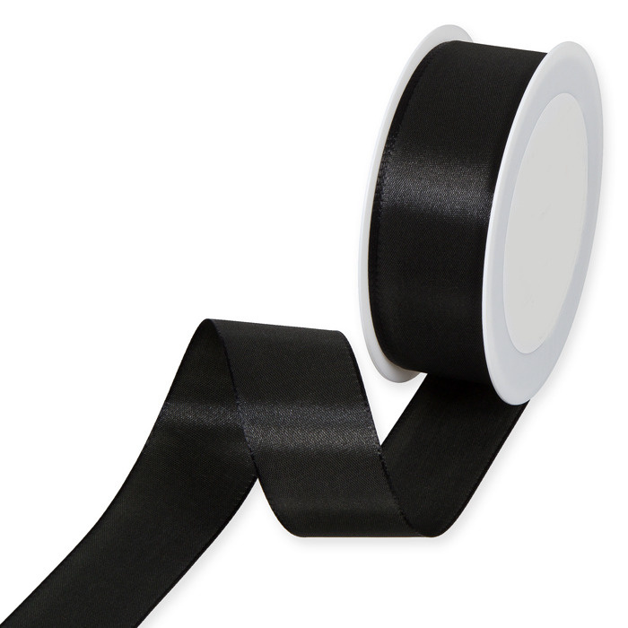 Polyesterband, Svart, 40 mm (50 meter)