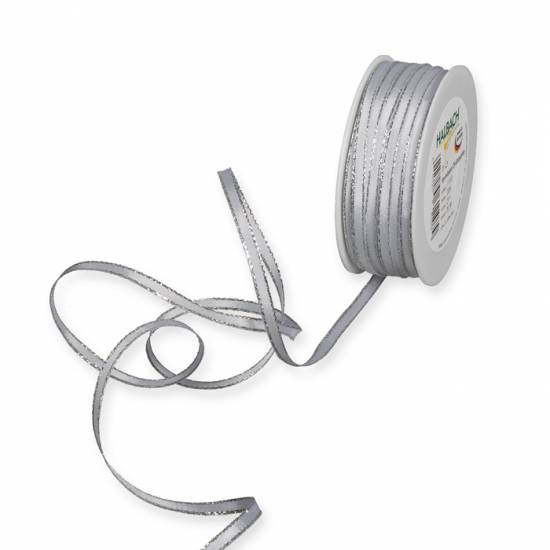 Silverfärgat med dekorativ kant