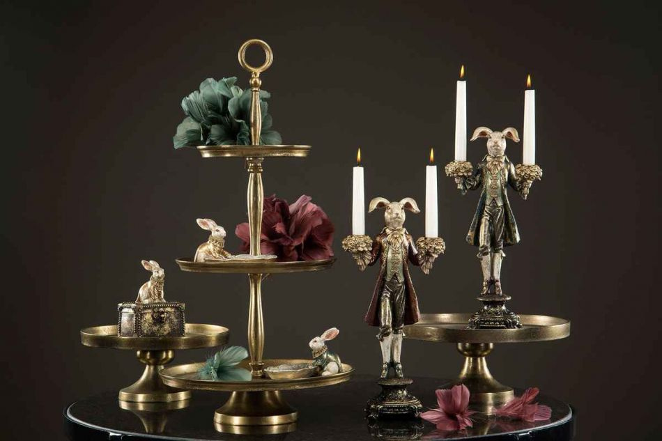 Blomformade fjädrar. Mörk Grönblå. 12st