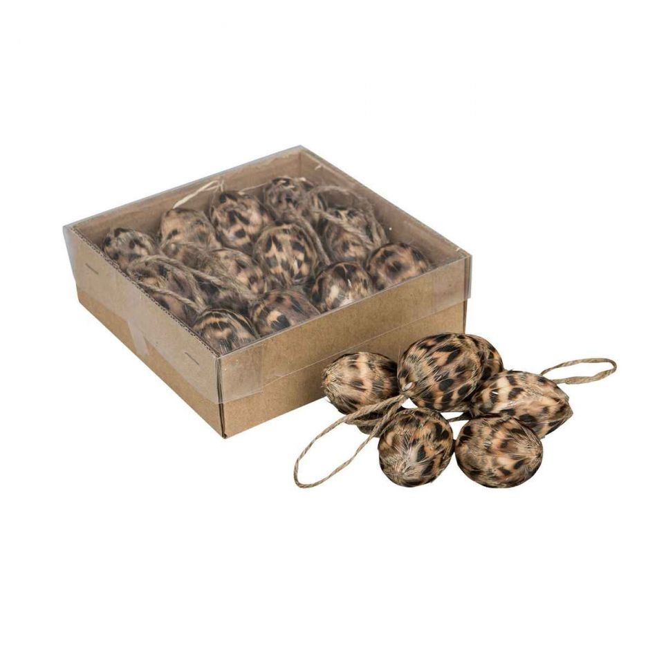 Ägg med fjädrar - påskägg