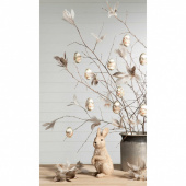 Fjäderblomma / fjädrar, spräcklig. 12st Fjäderblomma / fjädrar, spräcklig. 12st