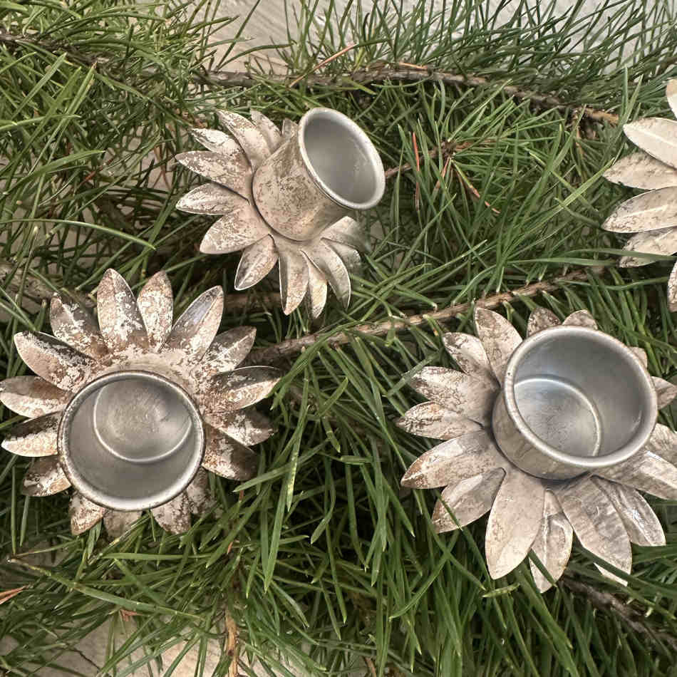 Ljushållare Kronljus - Antik