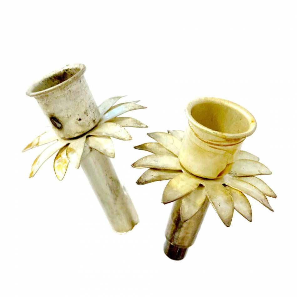 ljushållare till flaska