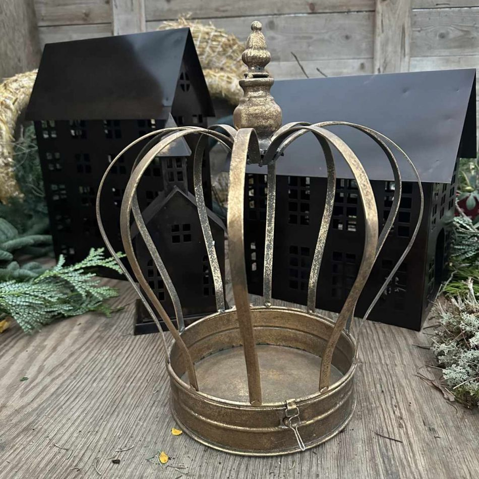 Krona för Ljus Guld 40cm