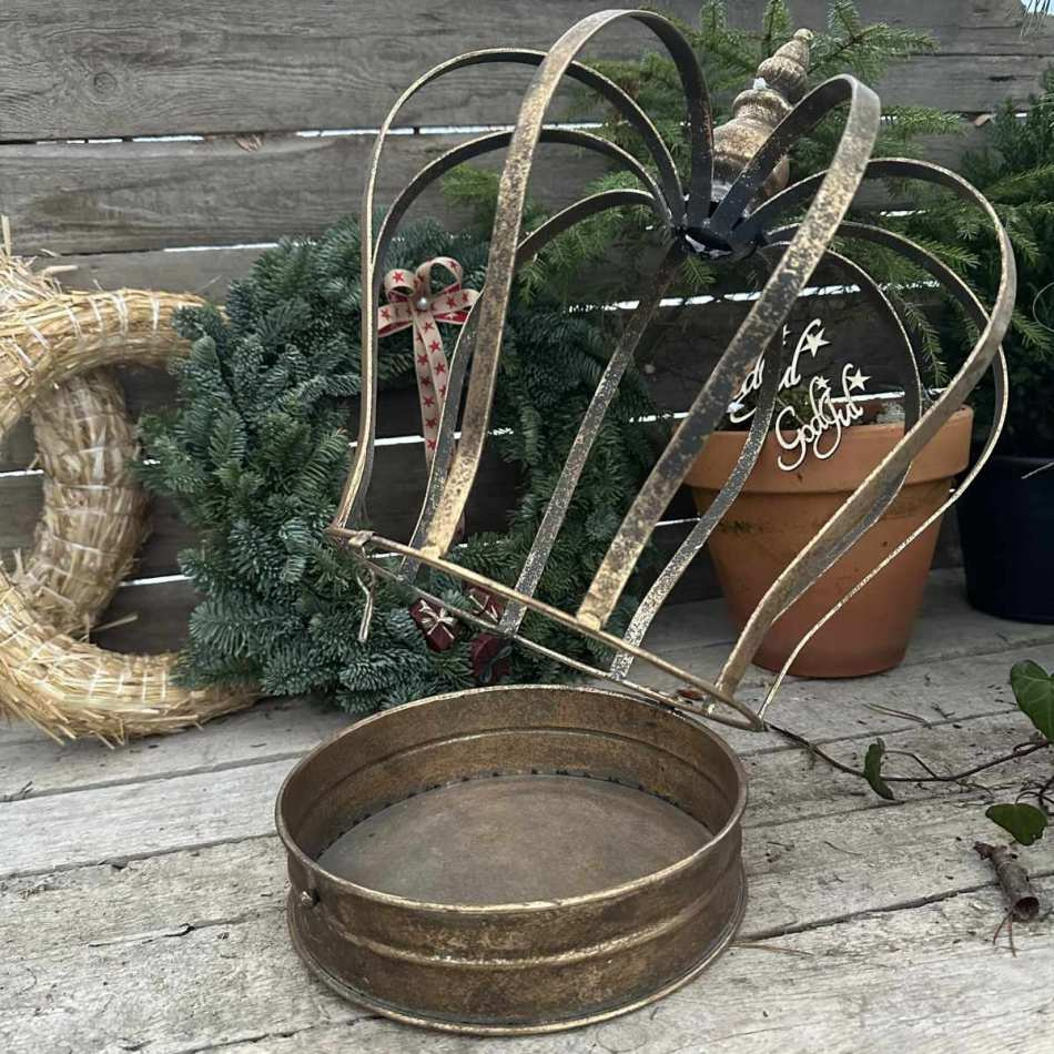 Krona för Ljus Guld 40cm