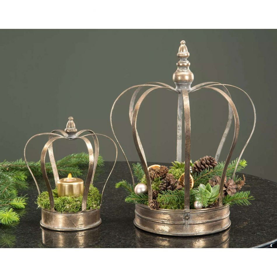 Krona för Ljus Guld 40cm