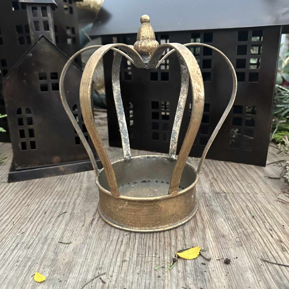 Krona för Ljus Guld 25cm