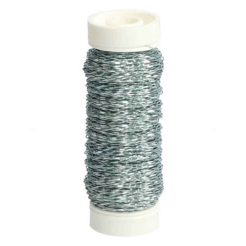 Bouillontråd, Isblå. 25g