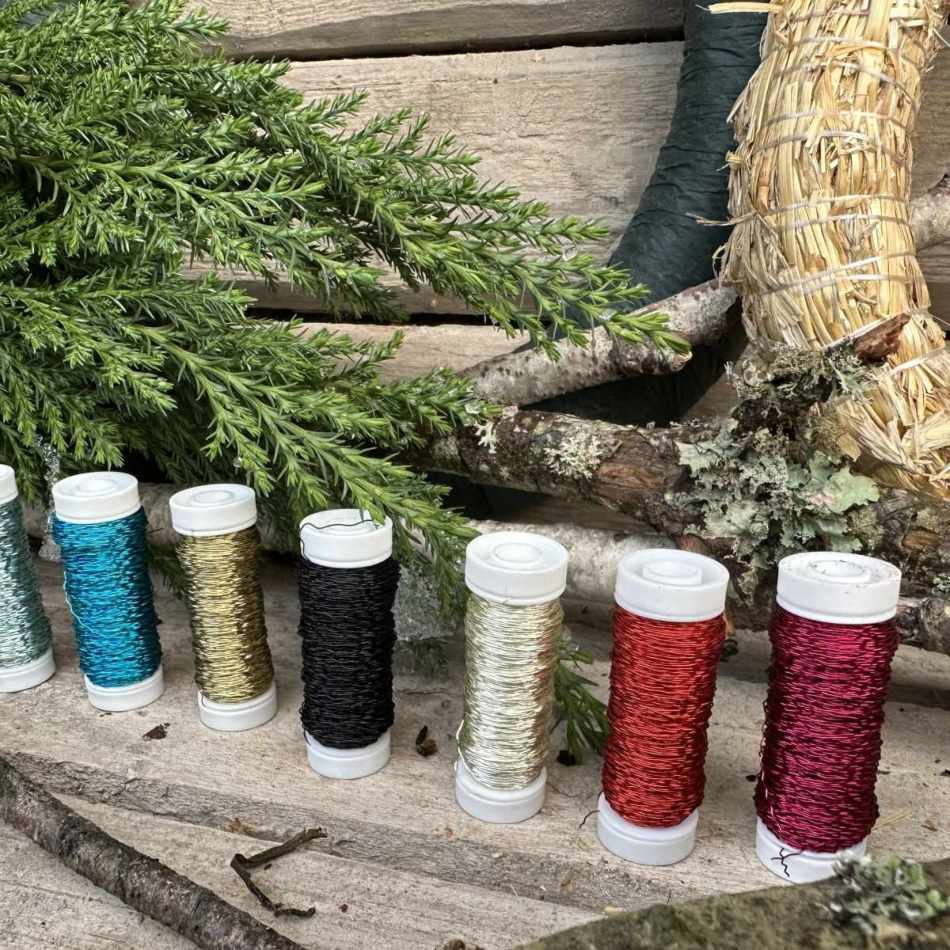 Bouillontråd, Mörkrosa. 25g