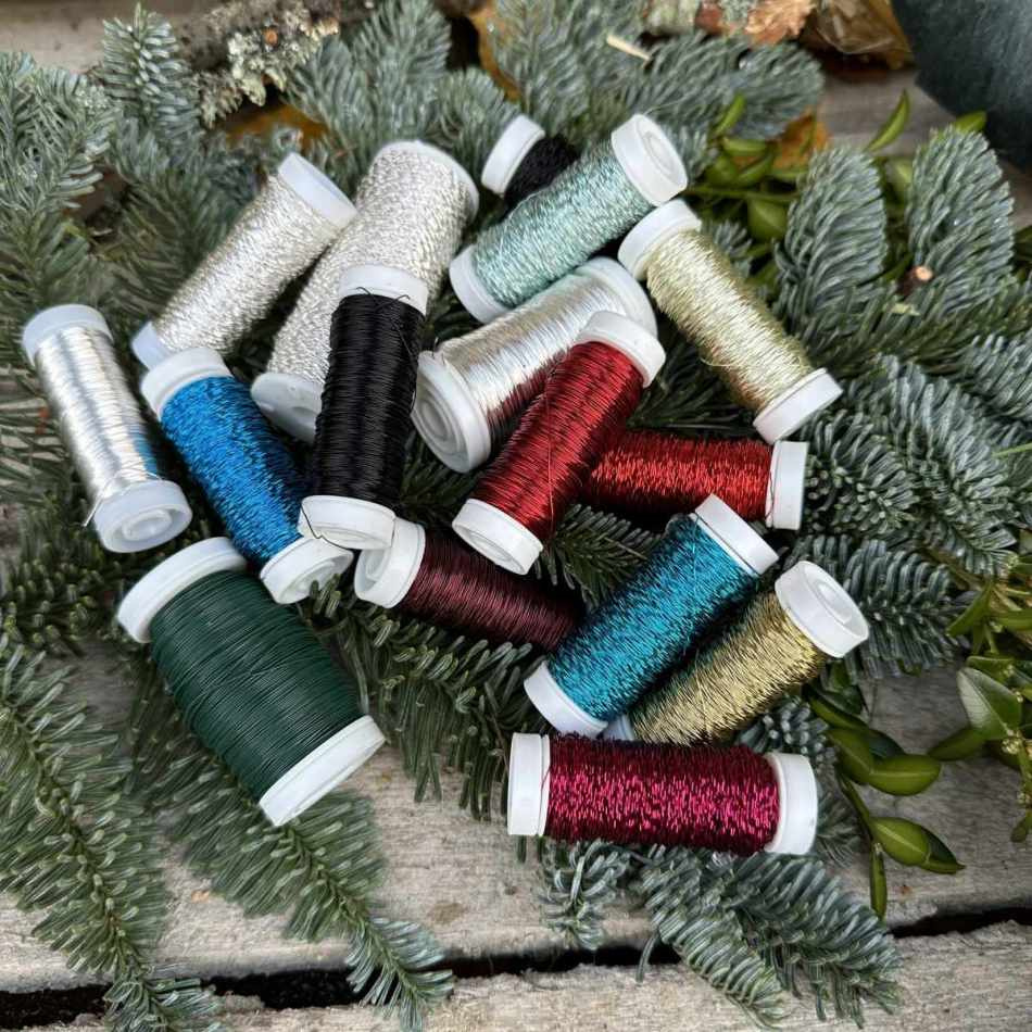 Bouillontråd, silver 25g