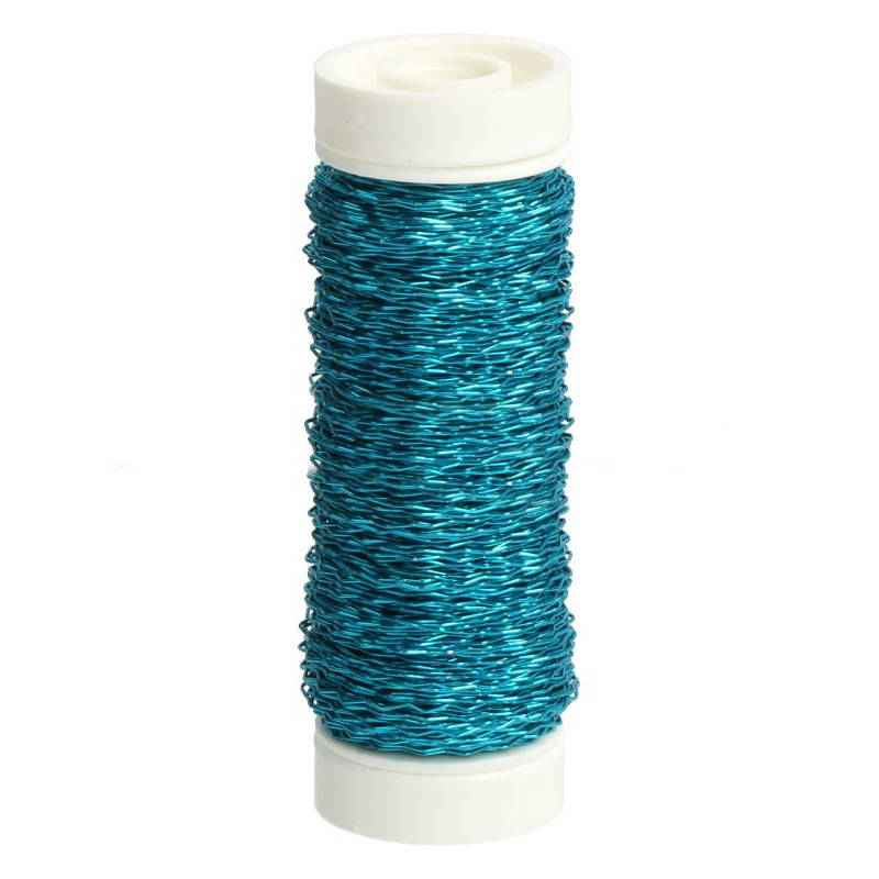 Bouillontråd, Turkos 25g