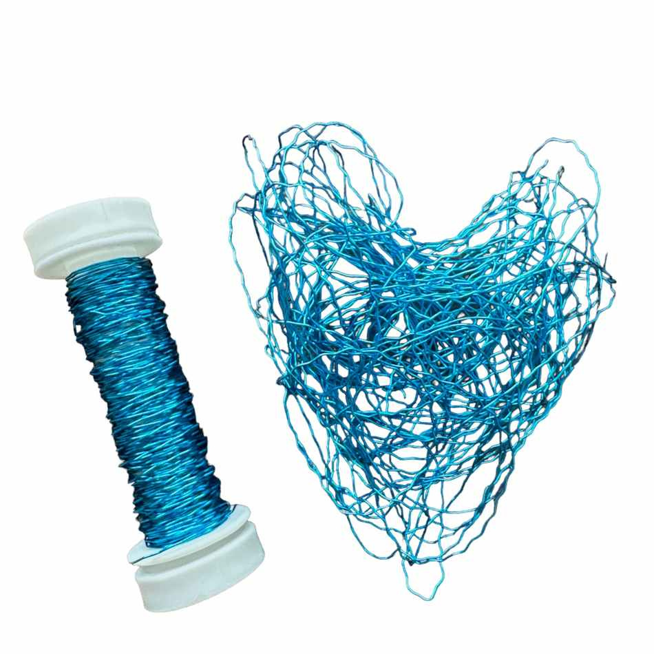 Bouillontråd, Turkos 25g