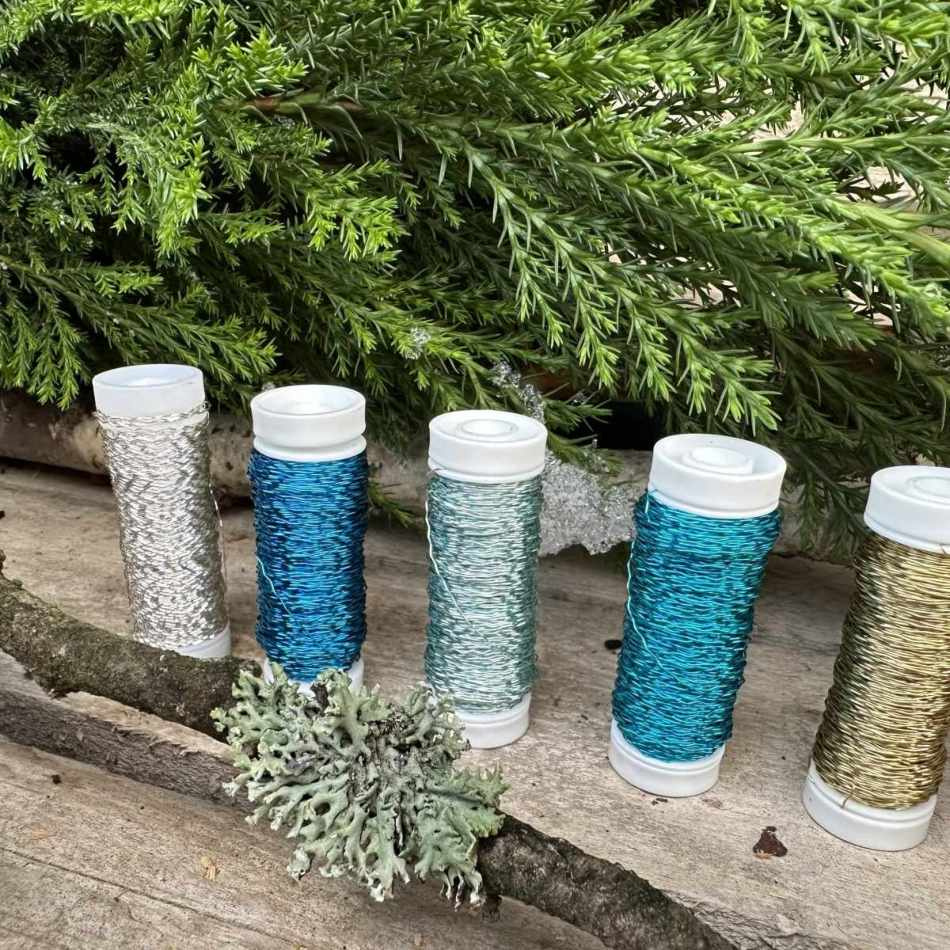 Bouillontråd, Turkos 25g