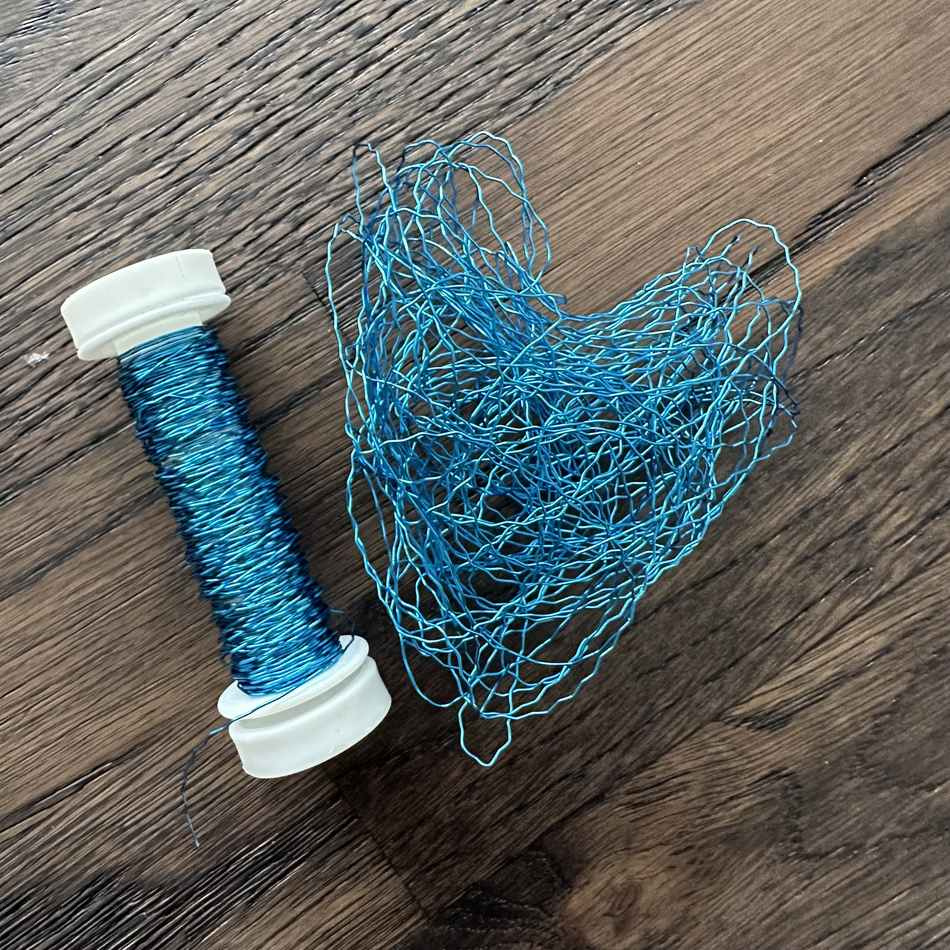 Bouillontråd, Turkos 25g