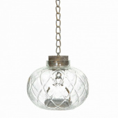 Hängande Glaslykta Luna ca 11cm Hängande Glaslykta Luna ca 11cm