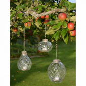 Hängande Glaslykta Luna ca 11cm Hängande Glaslykta Luna ca 11cm