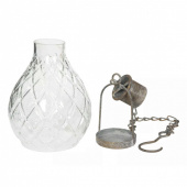 Hängande Glaslykta Lyric 16cm Hängande Glaslykta Lyric 16cm