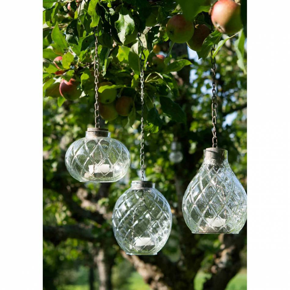 Hängande Glaslykta Lyric 16cm
