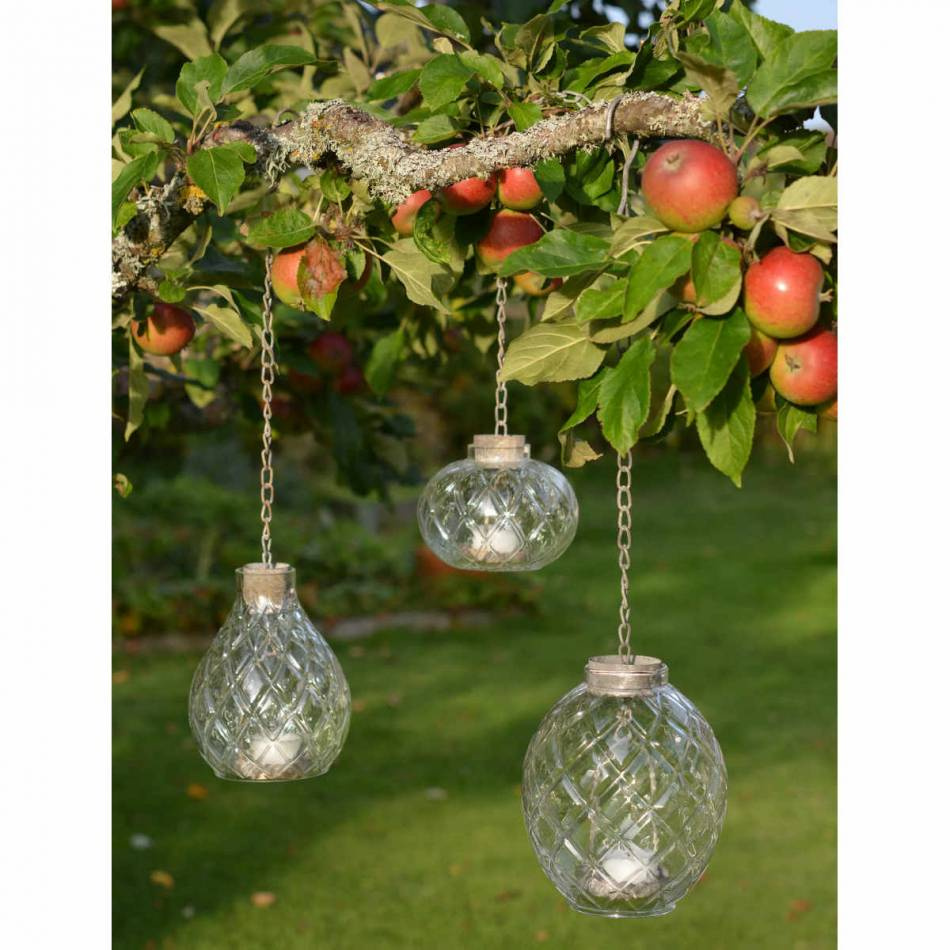 Hängande Glaslykta Lyric 16cm